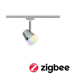 URail Schienenspot Smart Home Zigbee 3.0 - Cone Einzelspot inkl. RGBW Leuchtmittel