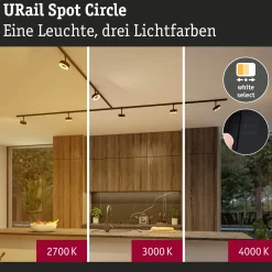 URail Schienenspot 3-Step-Dim - Circle