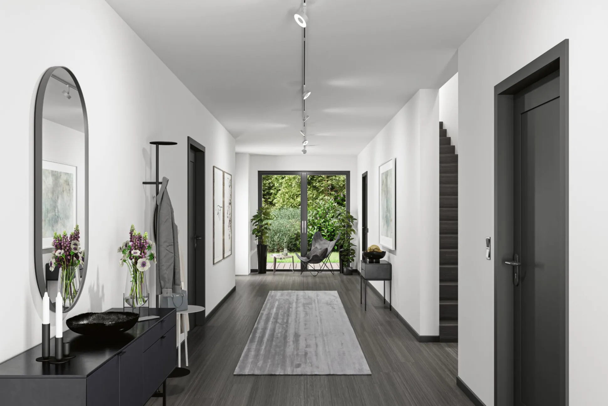 URail Schienenspot 3-Step-Dim - Circle