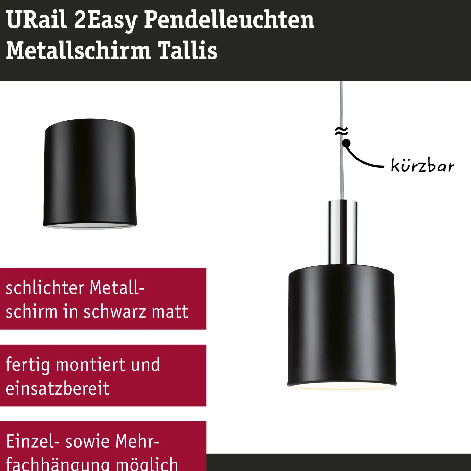 URail Schirm - 2Easy Tallis