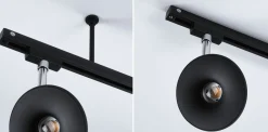 URail Zubehör - URail Zubehör Schienenabhängung 105mm Schwarz matt