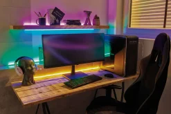 USB LED Strip - Neon Colorflex Farbset Blau,Grün, Orange, Pink