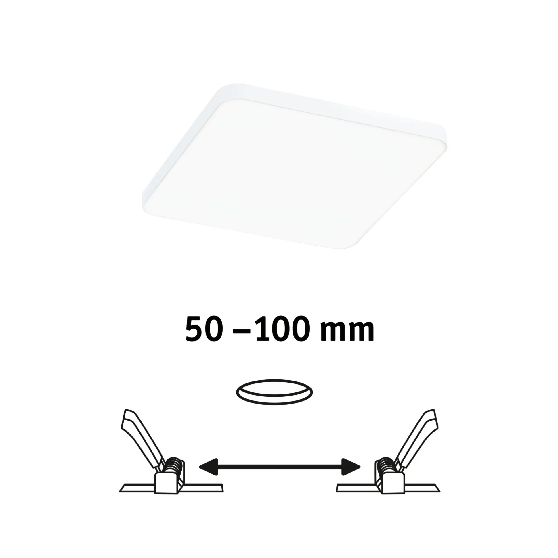 VariFit LED Einbaupanel - Veluna Edge