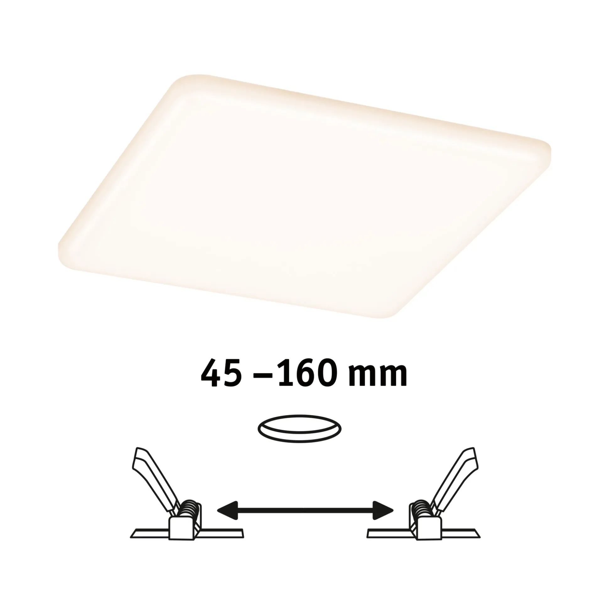 VariFit LED Einbaupanel - Veluna
