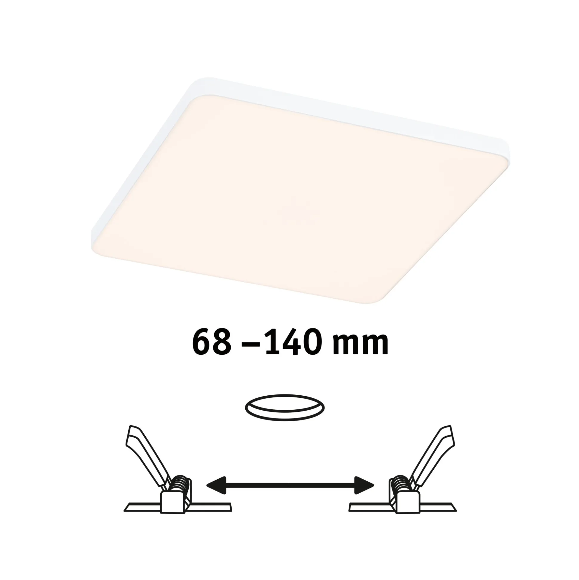 VariFit LED Einbaupanel - Veluna Edge