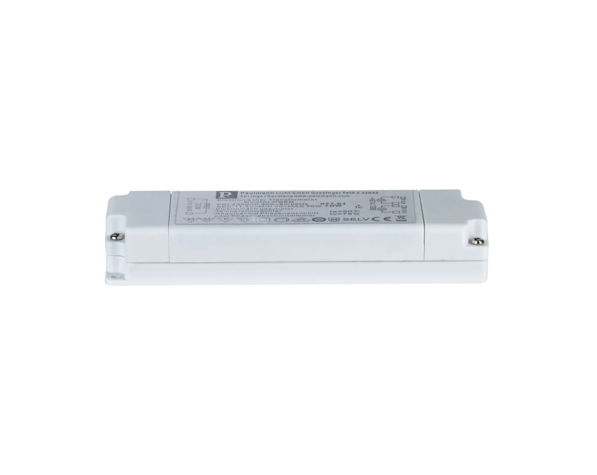 VDE Elektroniktrafo - Flat Halogen AC