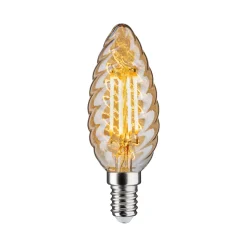 Vintage Edition Standard 230V - LED Kerze gedrehtes Glas