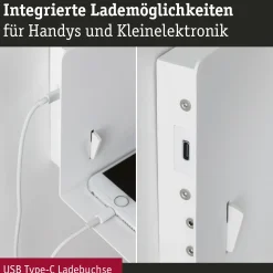 Wandleuchte - Devara USB C