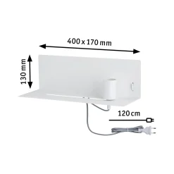 Wandleuchte - Devara USB C