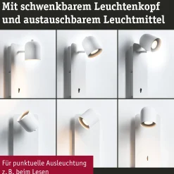 Wandleuchte - Malena USB C