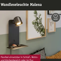 Wandleuchte - Malena USB C