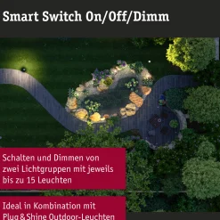 Wandschalter Smart Home Zigbee 3.0 - On/Off/Dimm Outdoor