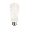 White Lampion Filament 230V - LED Kolben ST64 E27