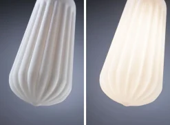 White Lampion Filament 230V - LED Kolben ST64 E27